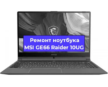 Чистка от пыли и замена термопасты на ноутбуке MSI GE66 Raider 10UG в Москве